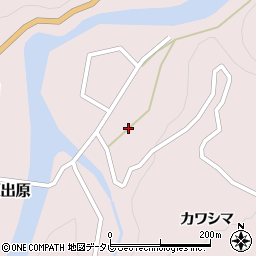 徳島県那賀郡那賀町木頭出原モリニシ16周辺の地図