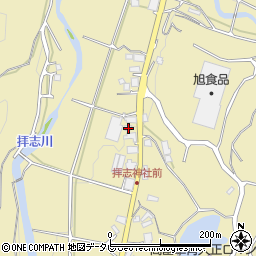 愛媛県東温市下林218周辺の地図