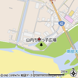 和歌山県日高郡みなべ町山内1233周辺の地図