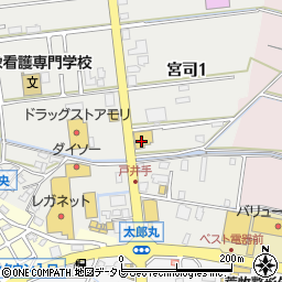 トヨタカローラ博多福津店周辺の地図