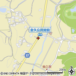 倉久周辺の地図