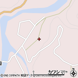 徳島県那賀郡那賀町木頭出原モリニシ7周辺の地図