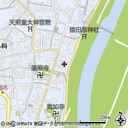 福岡県直方市植木460-1周辺の地図