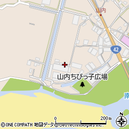 和歌山県日高郡みなべ町山内1175周辺の地図