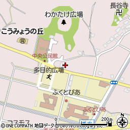 福岡県福津市手光1991周辺の地図