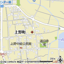 上野町中組公園周辺の地図