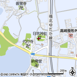 日吉神社周辺の地図