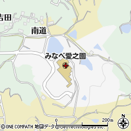 和歌山県日高郡みなべ町南道141周辺の地図