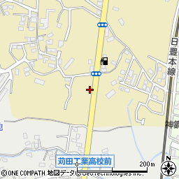 福岡県京都郡苅田町南原1626-5周辺の地図