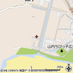 和歌山県日高郡みなべ町山内1123周辺の地図