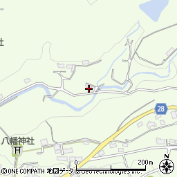 福岡県直方市上頓野3789-1周辺の地図