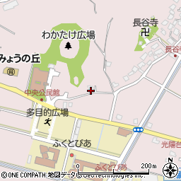福岡県福津市手光3305周辺の地図