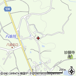 福岡県福津市八並792周辺の地図