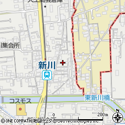 県営新川アパート周辺の地図