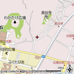 福岡県福津市手光1980周辺の地図