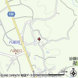 福岡県福津市八並793周辺の地図