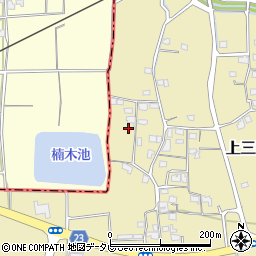 愛媛県伊予市上三谷甲-1065周辺の地図
