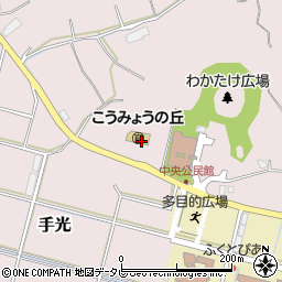 福岡県福津市手光2221周辺の地図