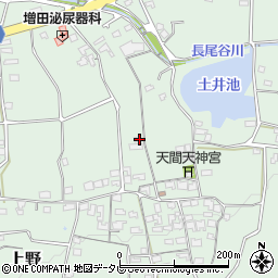 愛媛県伊予市上野周辺の地図