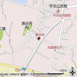 福岡県福津市手光1929周辺の地図