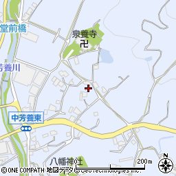 和歌山県田辺市中芳養1035周辺の地図