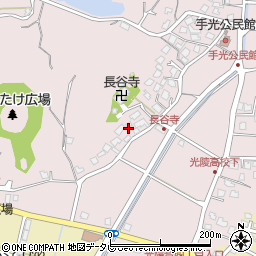 福岡県福津市手光1969周辺の地図