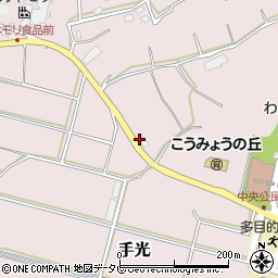 福岡県福津市手光2233周辺の地図