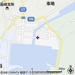 徳島県海部郡美波町港町周辺の地図