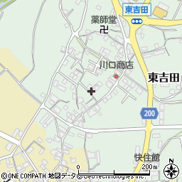 和歌山県日高郡みなべ町東吉田周辺の地図