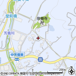 和歌山県田辺市中芳養1032周辺の地図