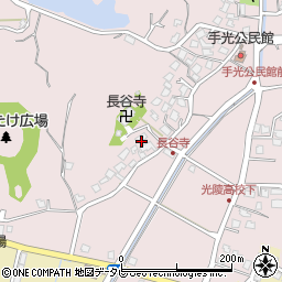 福岡県福津市手光1966周辺の地図