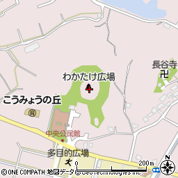 福岡県福津市手光2320周辺の地図