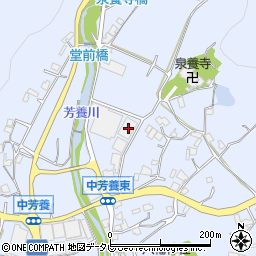 和歌山県田辺市中芳養1102-9周辺の地図