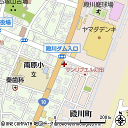 北九州銀行苅田支店周辺の地図
