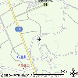 福岡県福津市八並845-5周辺の地図