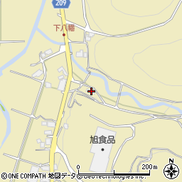 愛媛県東温市下林392周辺の地図