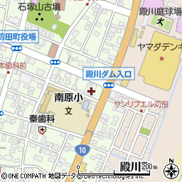 リラクゼーションゆらり　苅田店周辺の地図