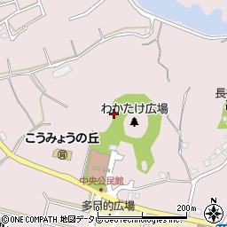 福岡県福津市手光2284周辺の地図