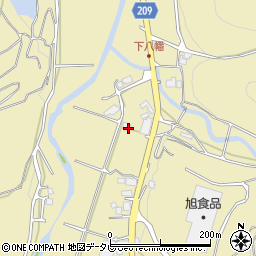 愛媛県東温市下林282周辺の地図