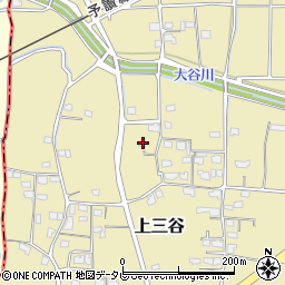 愛媛県伊予市上三谷甲-972周辺の地図