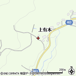 福岡県宮若市上有木2466-3周辺の地図