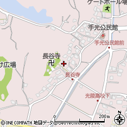 福岡県福津市手光1953周辺の地図
