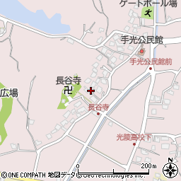 福岡県福津市手光1952周辺の地図