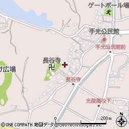 福岡県福津市手光1951周辺の地図