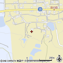 愛媛県東温市下林甲-2651周辺の地図