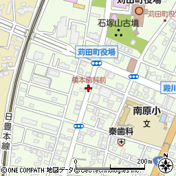 橋本歯科前周辺の地図