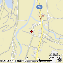 愛媛県東温市下林280周辺の地図