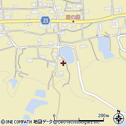 愛媛県東温市下林2667周辺の地図