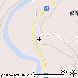 和歌山県新宮市熊野川町赤木485周辺の地図