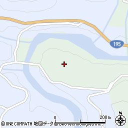 徳島県那賀郡那賀町木頭南宇上平周辺の地図